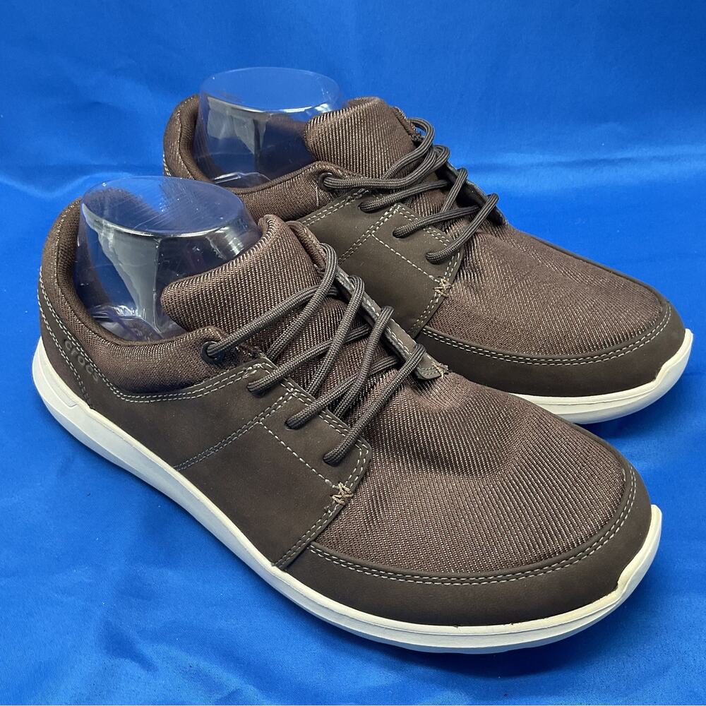 Triple Crocs Comfort Brown Lightweight Sneakers Mens 10 NEW